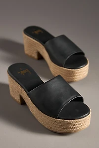 beek Prinia Jute Platform Sandals