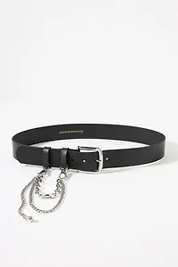 Belt Loop Chain Leather