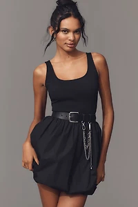 Belt Loop Chain Leather