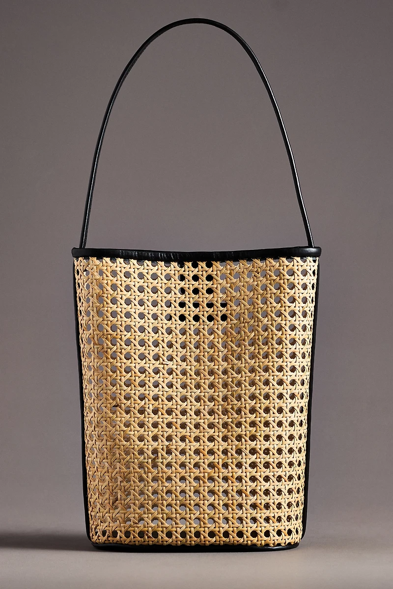 Bembien Raffia Bucket Bag