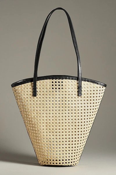 Bembien Tula Rattan Bucket Tote