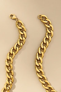 Janey Bee Jems Large Curb Chain One-Of-A-Kind Charm Necklace