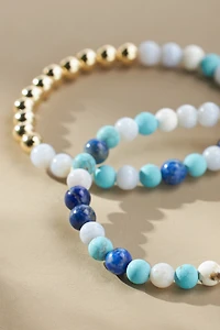 The Healer's Collection N 16 Protection / Inner Strength Bracelets, Set of 2