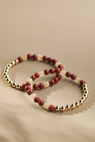 The Healer's Collection N 79 Fertility / Hormonal Balance Bracelets, Set of 2