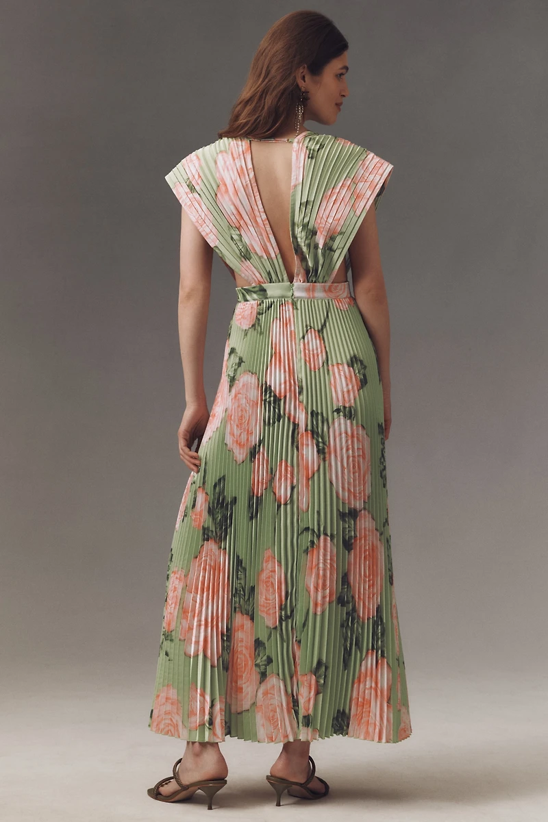 L'IDÉE Pleated Gala Gown