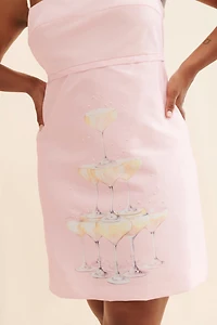 Rachel Antonoff Gwen Champagne Tower Dress