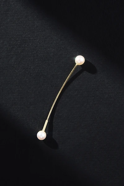 Saskia Diez Barbell Twig Ear Cuff