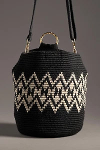 Teiruma Knit Bucket Bag