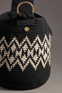 Teiruma Knit Bucket Bag