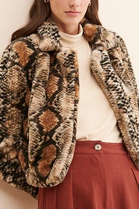 [BLANKNYC] Danger Faux Fur Jacket