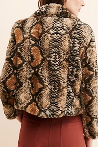 [BLANKNYC] Danger Faux Fur Jacket