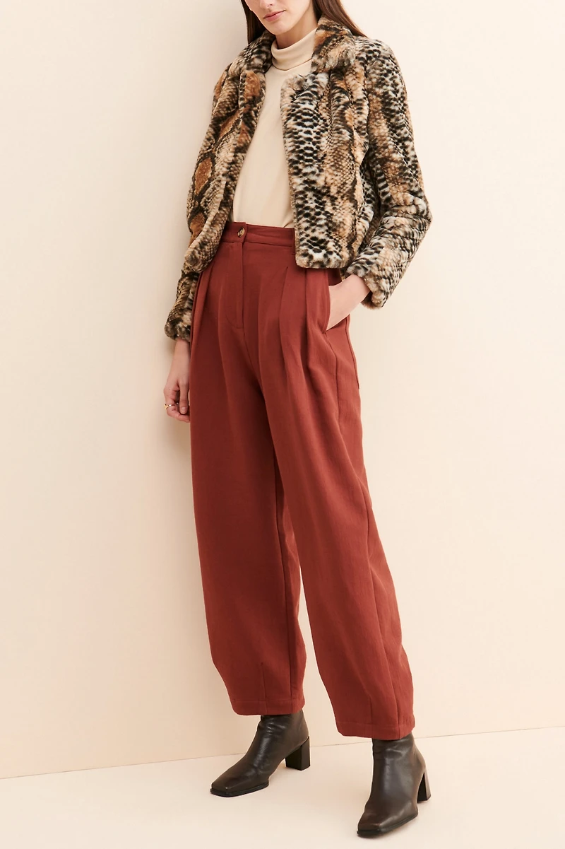 [BLANKNYC] Danger Faux Fur Jacket