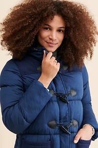 Bernardo Toggle Puffer Coat
