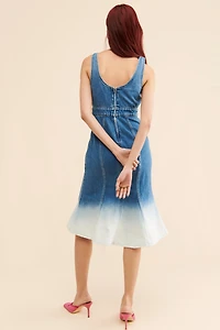Amanda Uprichard Raisa Denim Dress