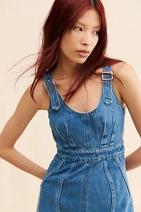 Amanda Uprichard Raisa Denim Dress