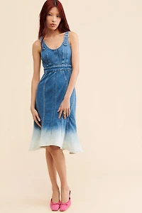 Amanda Uprichard Raisa Denim Dress