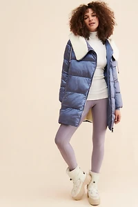 Bernardo Crystal Hooded Puffer