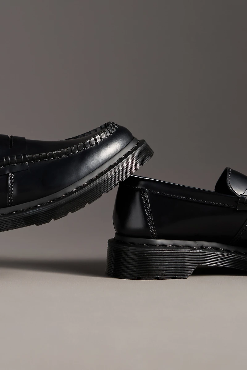 Dr. Martens Temara Polished Smooth Leather Loafers