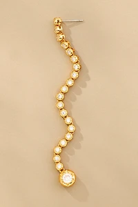 Luv Aj Rose Bud Drop Earrings