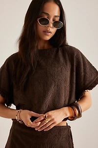Ollari Terry Textured Mini Sarong
