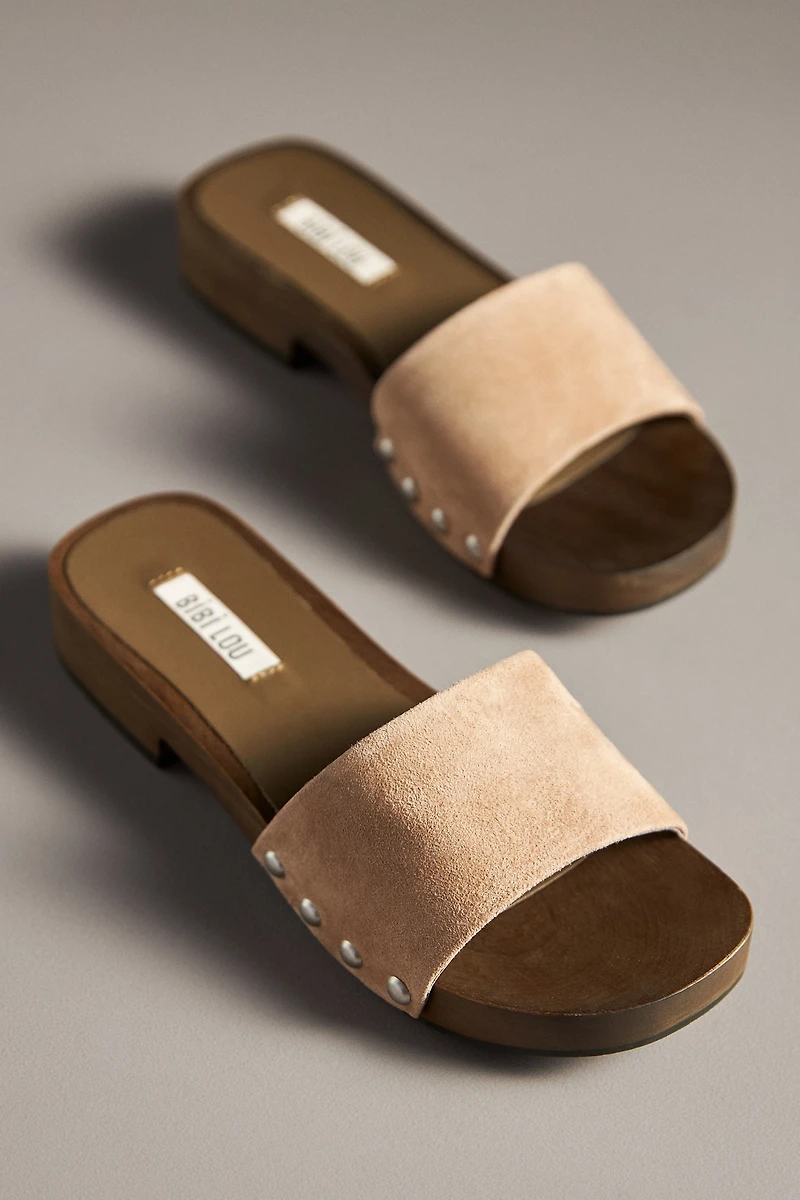 Bibi Lou Wood-Bottom Slides