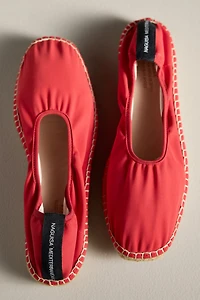 Naguisa Allium Mesh Espadrille Flats