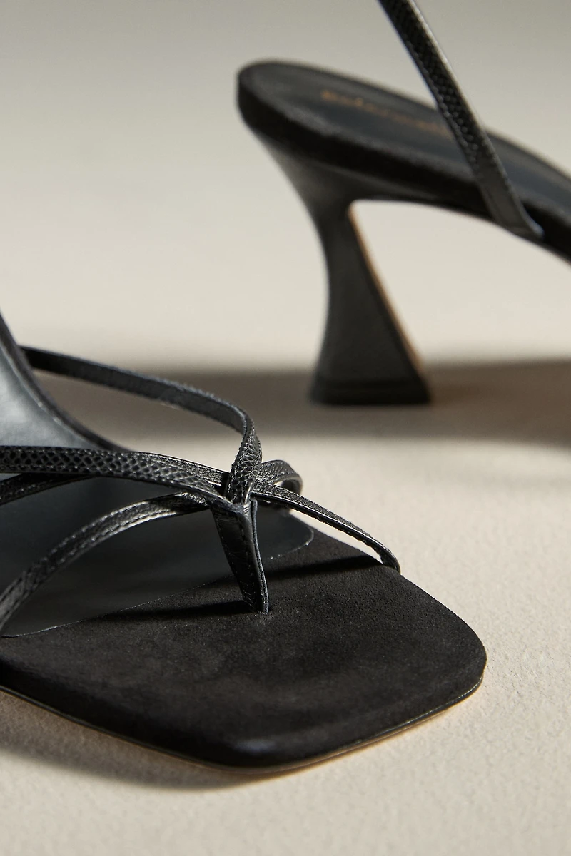 Reformation Gen Ankle-Strap Heels