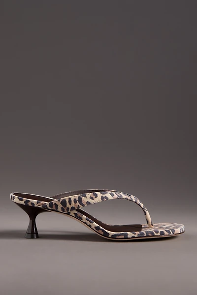 Reformation Sophie Heeled Thong Sandals