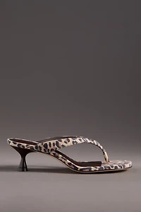 Reformation Sophie Heeled Thong Sandals