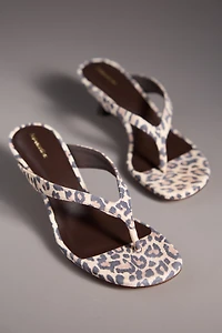 Reformation Sophie Heeled Thong Sandals