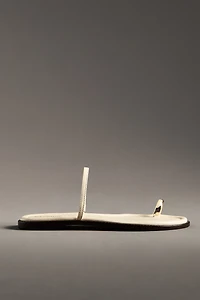 Reformation Cassandra Toe-Ring Flat Sandals