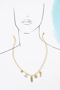 Phyllis + Rosie Fish Charm Necklace
