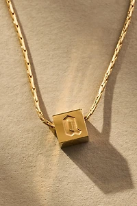 Phyllis + Rosie Tiny Box Letter Monogram Charm