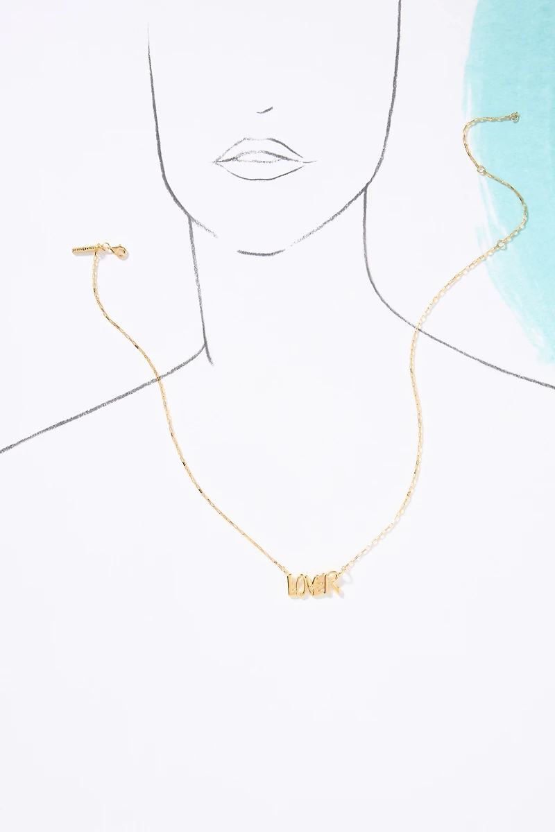 Sierra Winter Love Letters Necklace