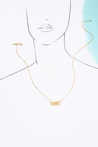 Sierra Winter Love Letters Necklace