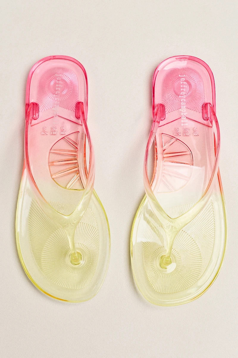 Jeffrey Campbell Beach Jelly Flip Flops