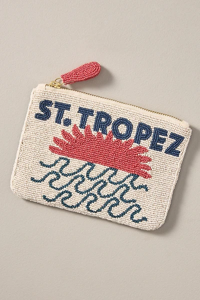 The Fiona Medium Beaded Pouch: City Edition