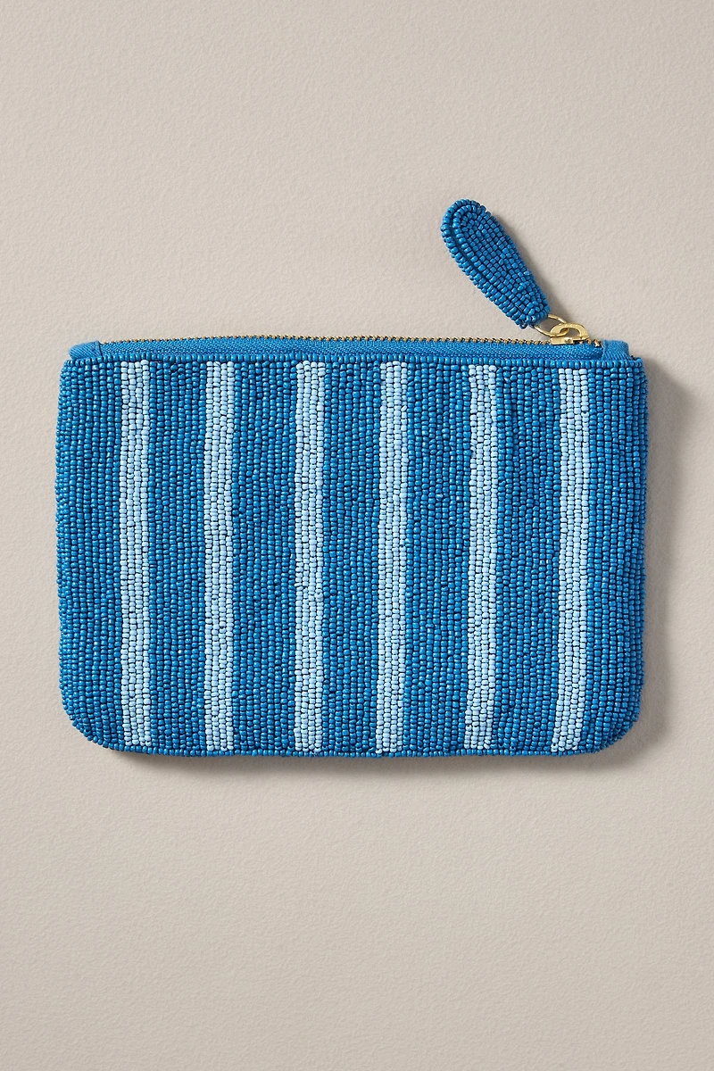 The Fiona Medium Beaded Pouch: City Edition
