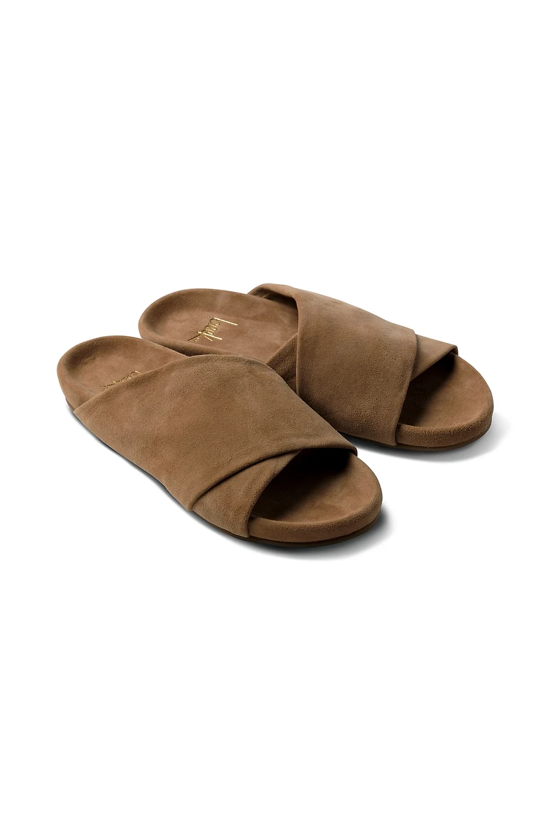 beek Kea Suede Slide Sandals