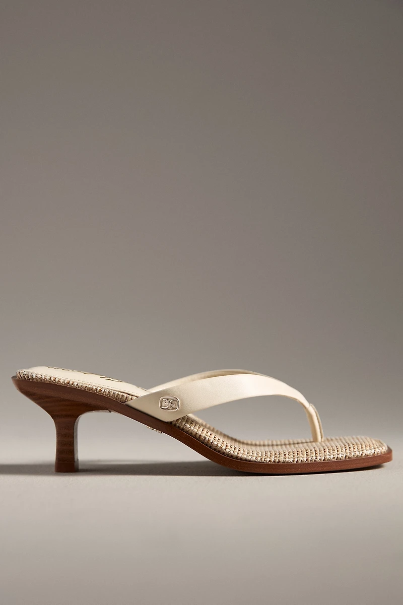 Sam Edelman Dollie Kitten-Heel Thong Sandals