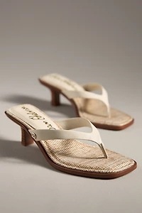 Sam Edelman Dollie Kitten-Heel Thong Sandals