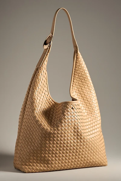 Love Knot Slouchy Bag: Woven Buckle Edition