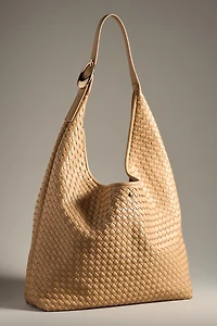 Love Knot Slouchy Bag: Woven Buckle Edition