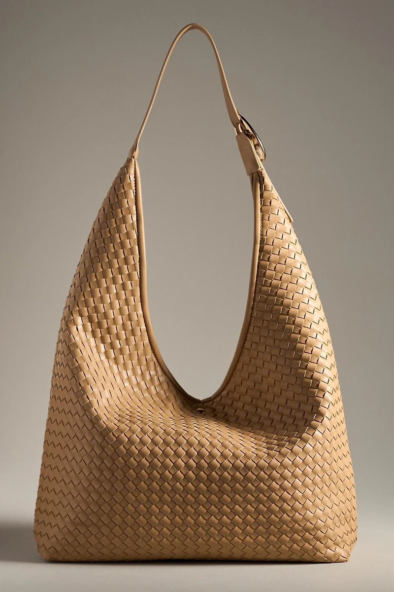 Love Knot Slouchy Bag: Woven Buckle Edition