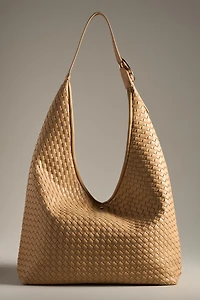 Love Knot Slouchy Bag: Woven Buckle Edition