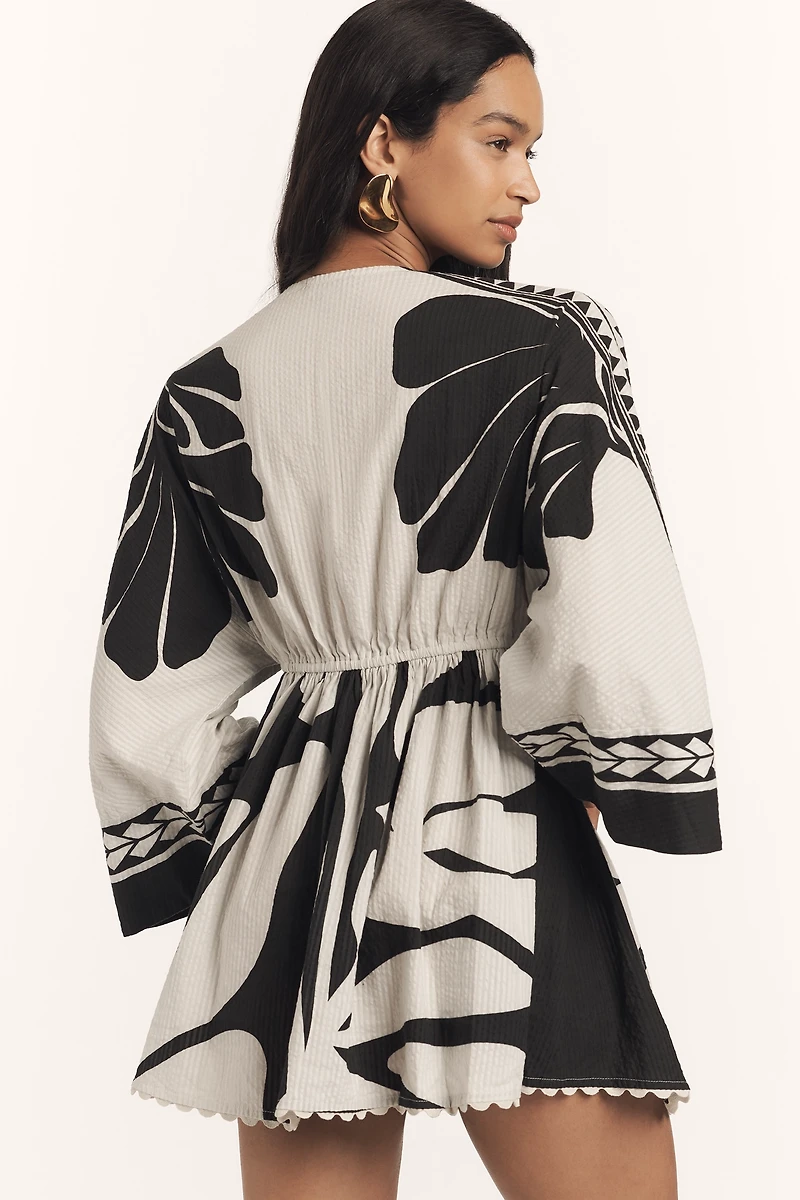 Conditions Apply Rickrack Printed Kaftan