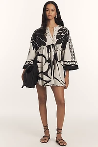 Conditions Apply Rickrack Printed Kaftan