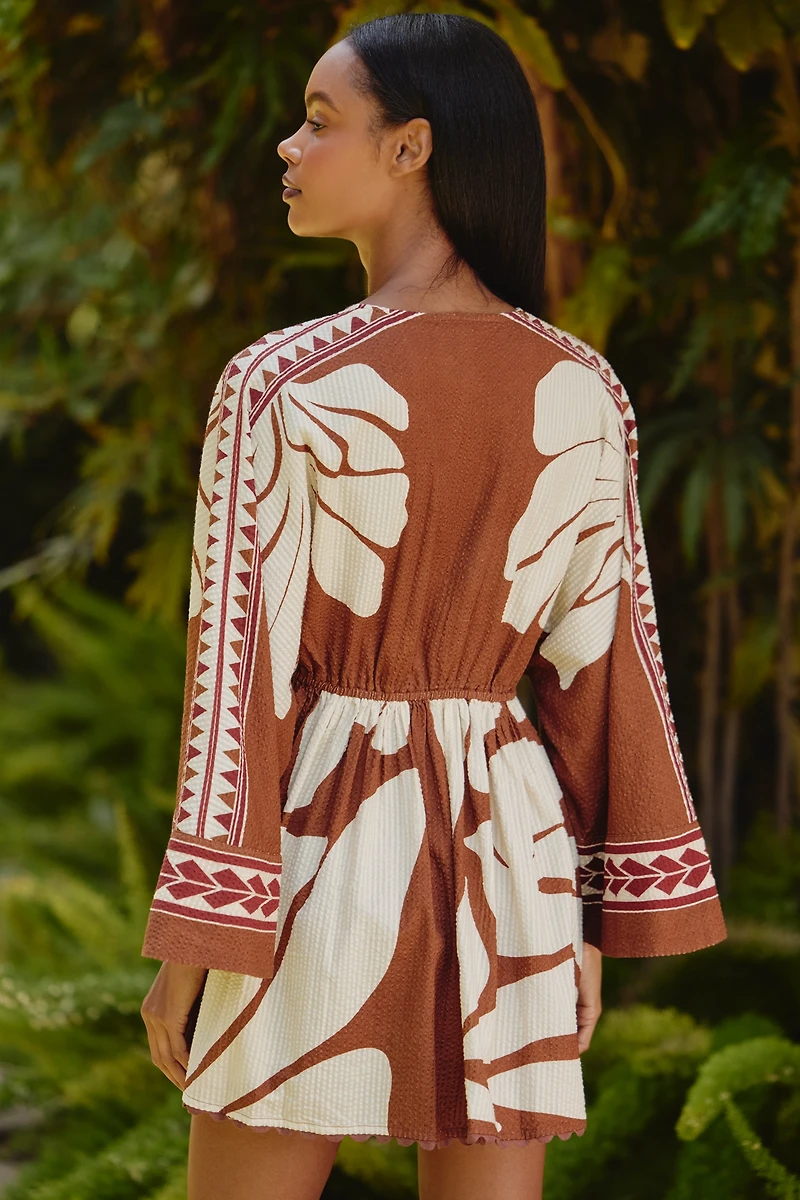 Conditions Apply Rickrack Printed Kaftan