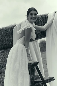 For Love & Lemons Layer Cake Chiffon Collar