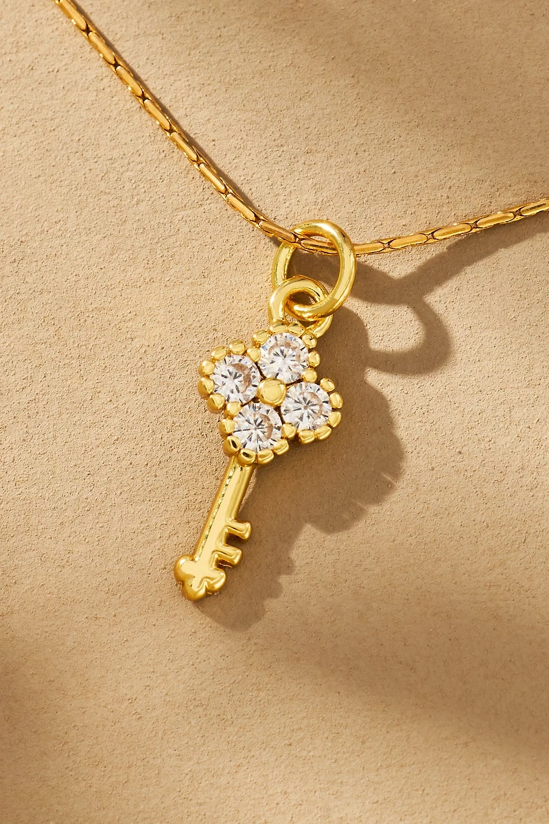Boxbar Mini Clover Key Charm